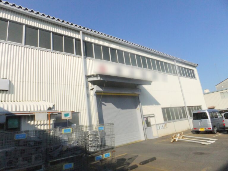 【兵庫県神戸市西区】K社様 屋根塗装工事・仮設工事・明かり取り及びベンチレーター工事