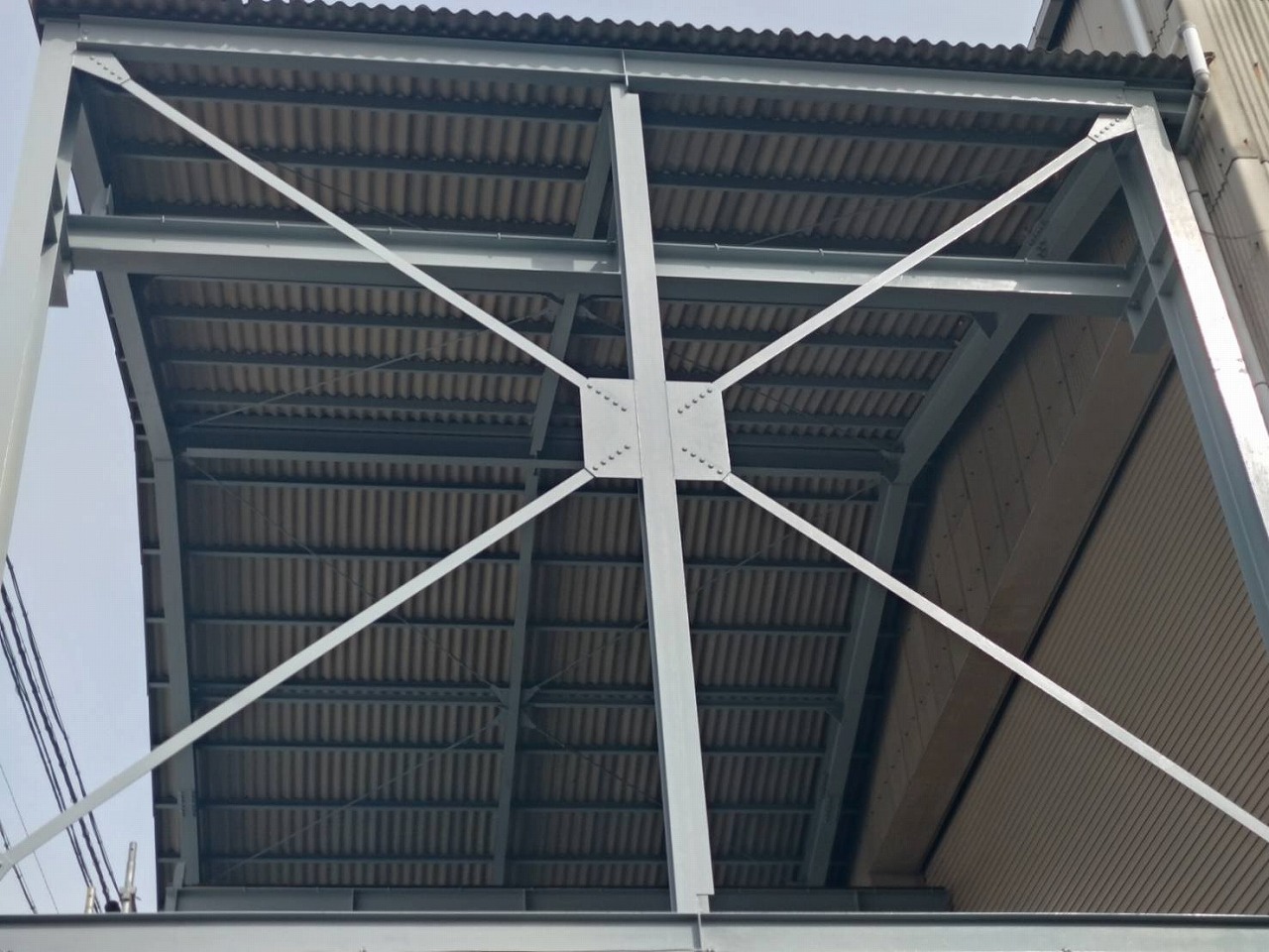 【兵庫県加東市】O社様　鉄骨塗装工事
