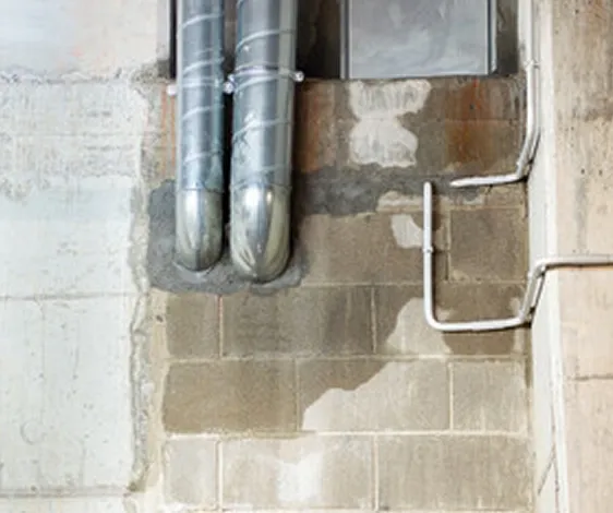 もう何年も⼯場の⾬漏りと付き合っている。