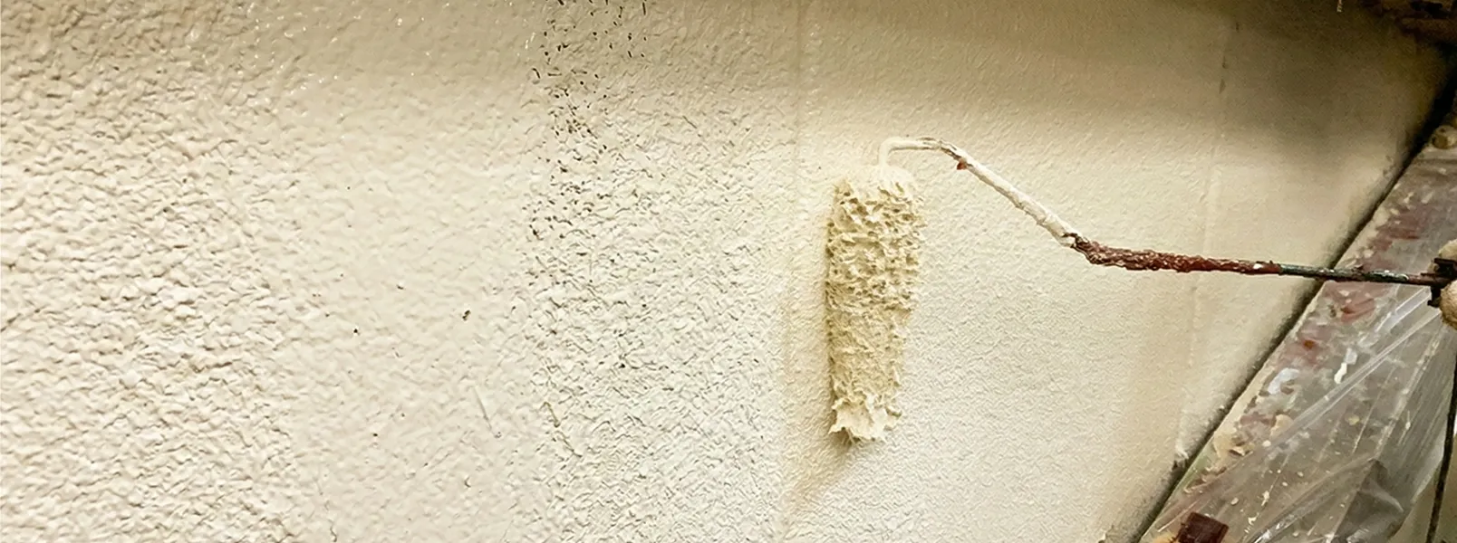 外壁断熱塗装⼯事