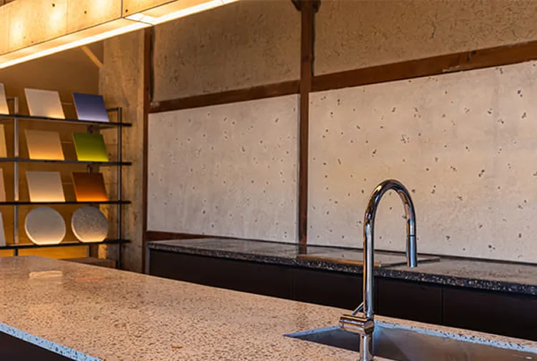 陶磁器やタイル・瓦などを活用した各種建材