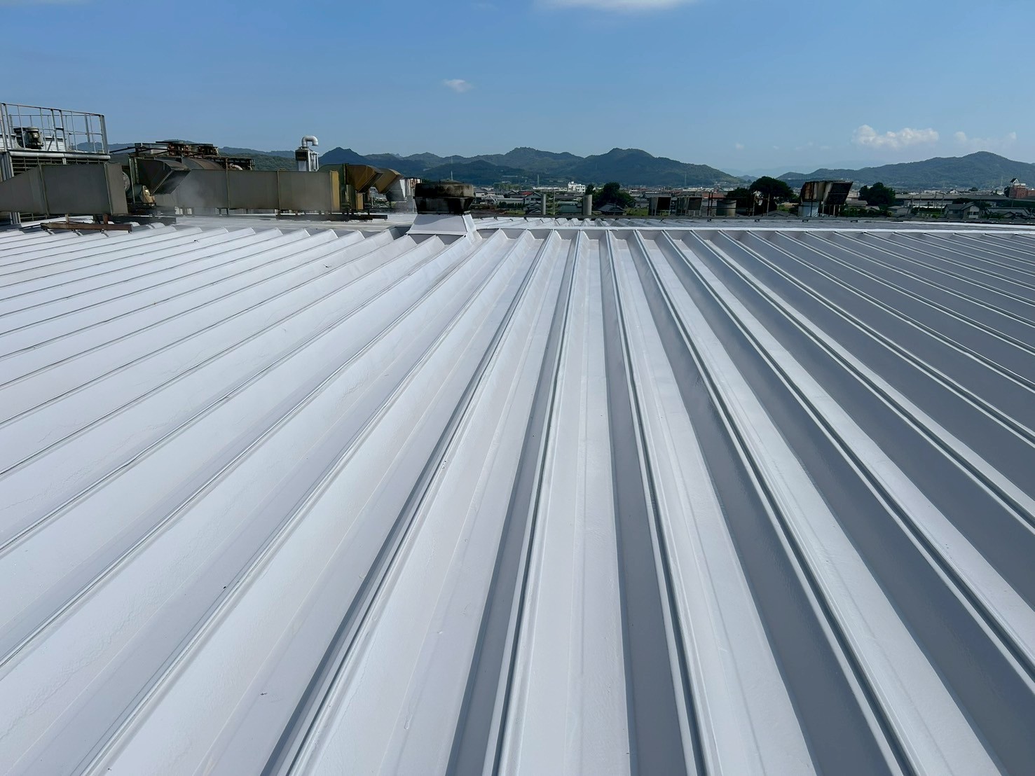 【香川県さぬき市】A社様　屋根　超速硬化ウレタン防水工事